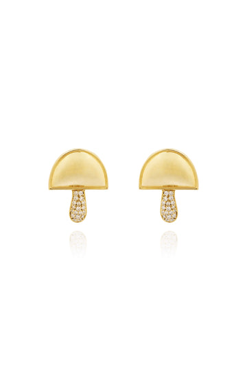 Mushroom earrings