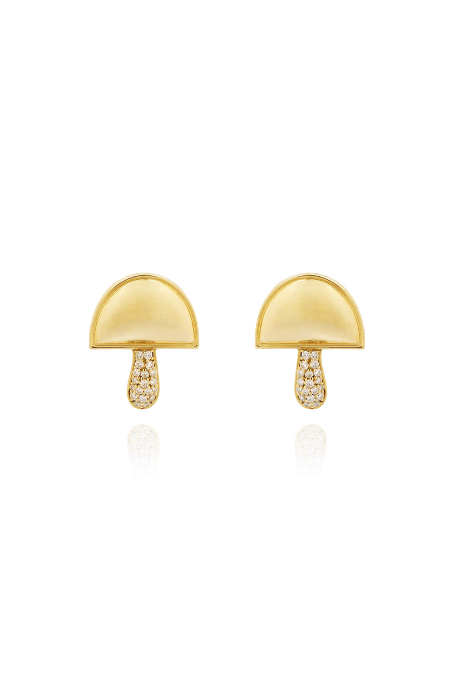 Mushroom earrings