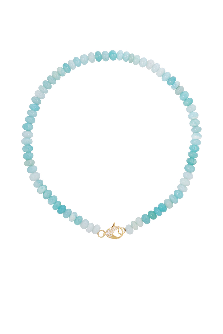 Diamond Lock Necklace