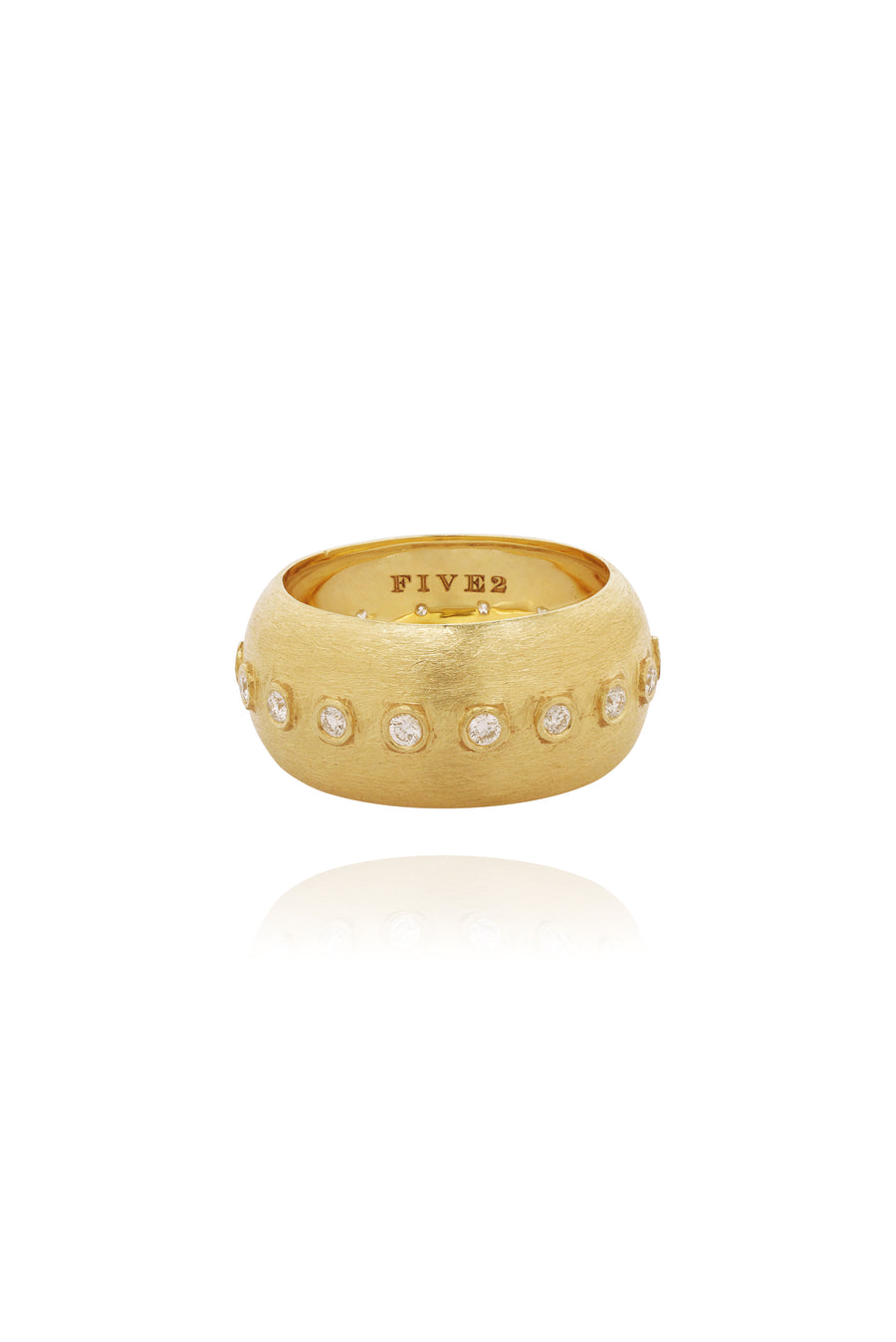 Golden Bubble Ring
