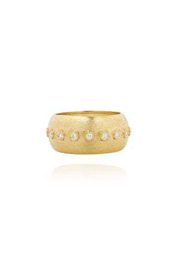 Golden Bubble Ring